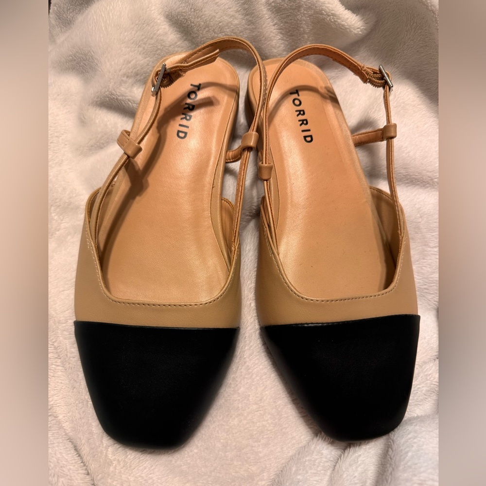 Torrid slingback flats